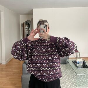 vintage 90’s pattern knit